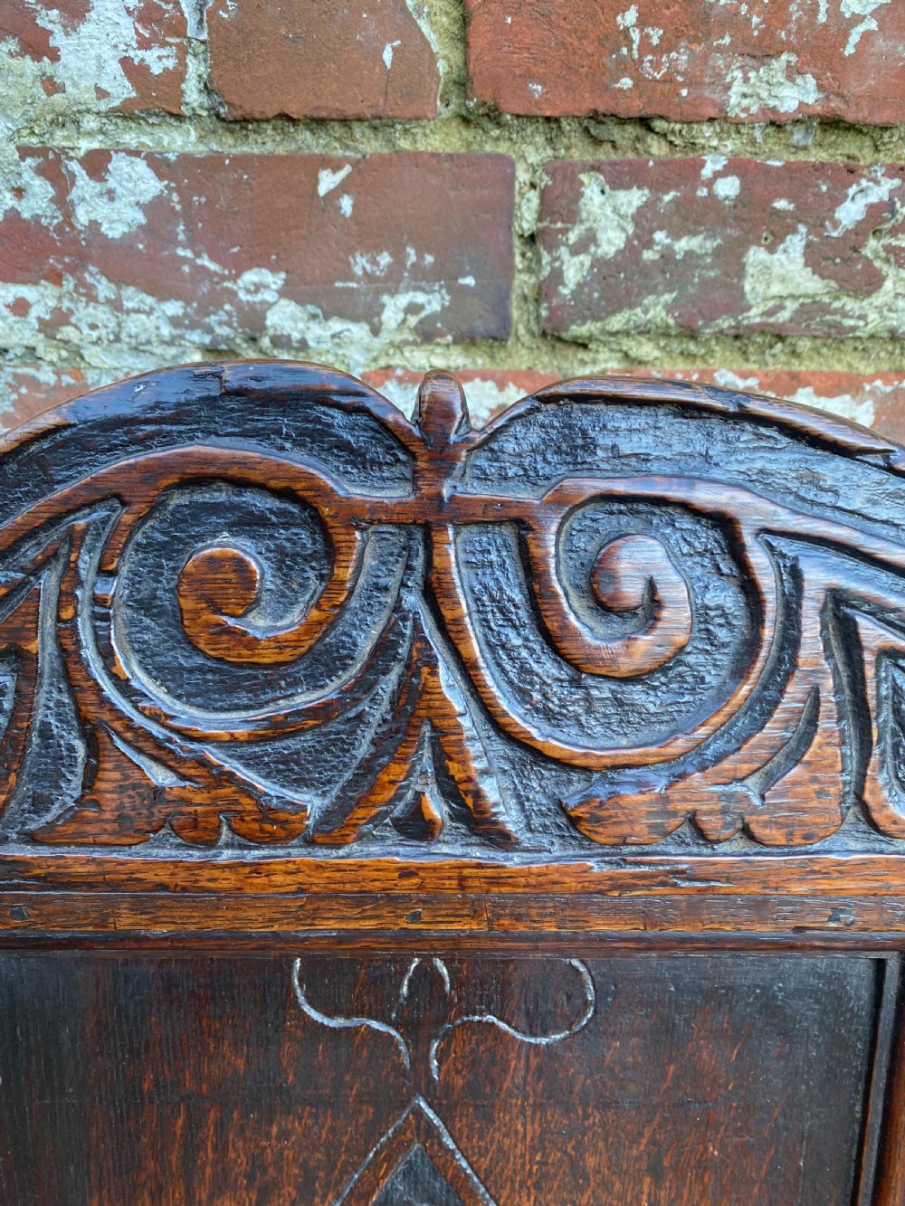 Early Oak Wainscot Chair View VIII