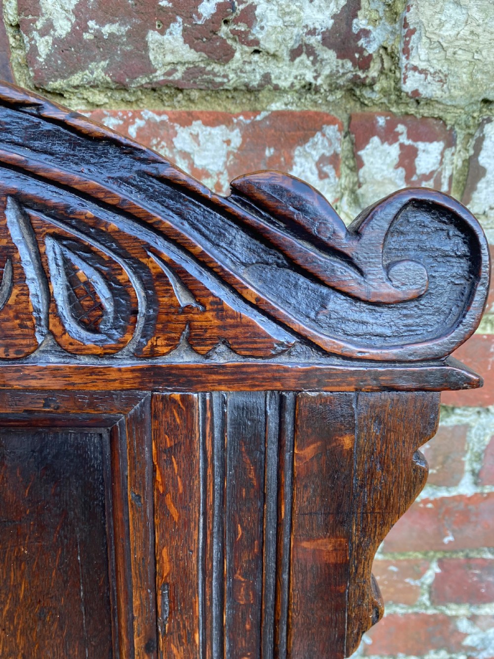 Early Oak Wainscot Chair View IX