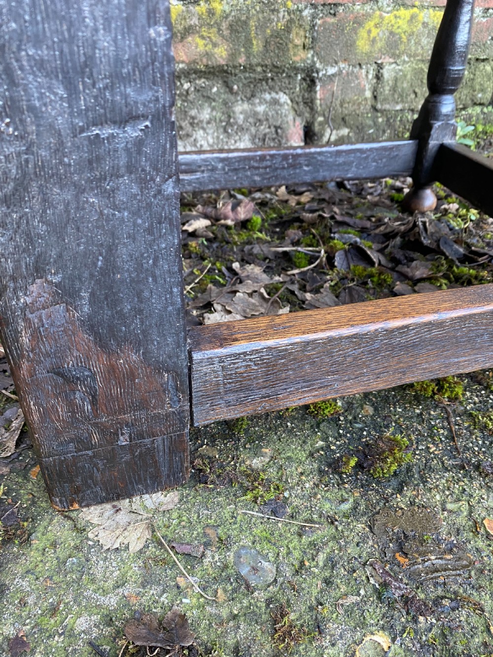 Early Oak Wainscot Chair View XXI