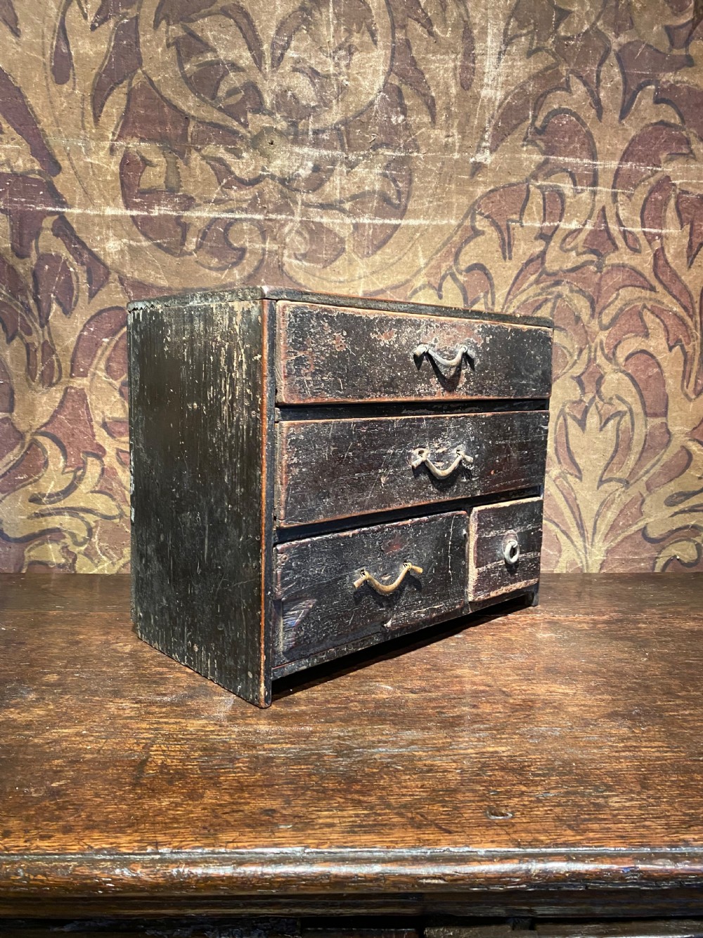 Japanese Table Top Chest of Drawers  View II