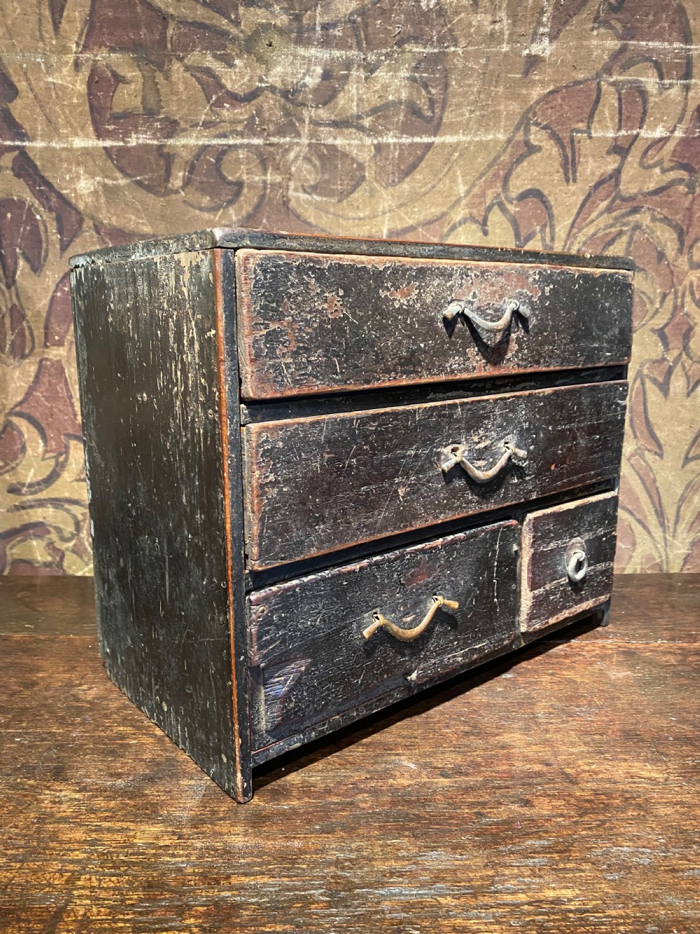 Japanese Table Top Chest of Drawers  View III