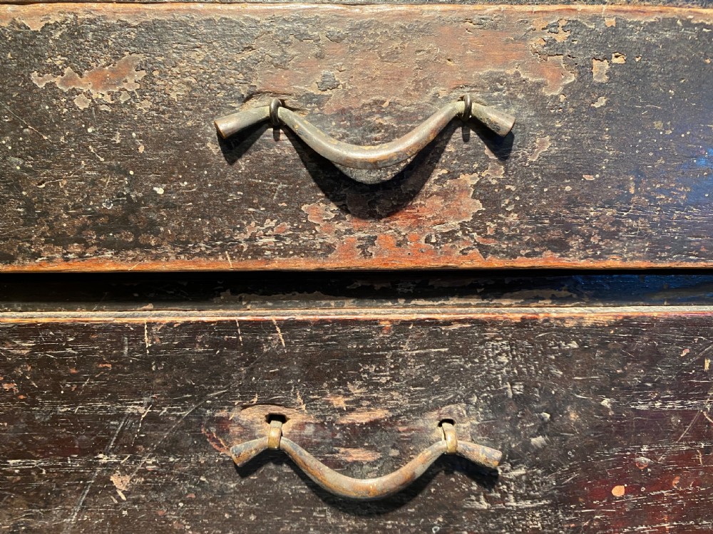 Japanese Table Top Chest of Drawers  View VIII