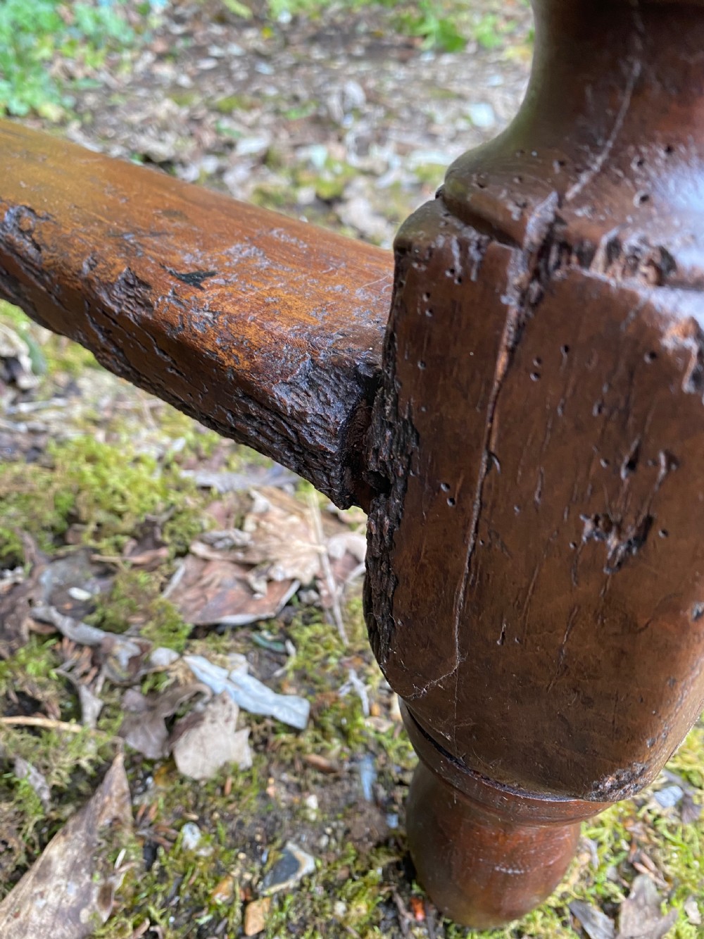 Antique Dining Table View XI