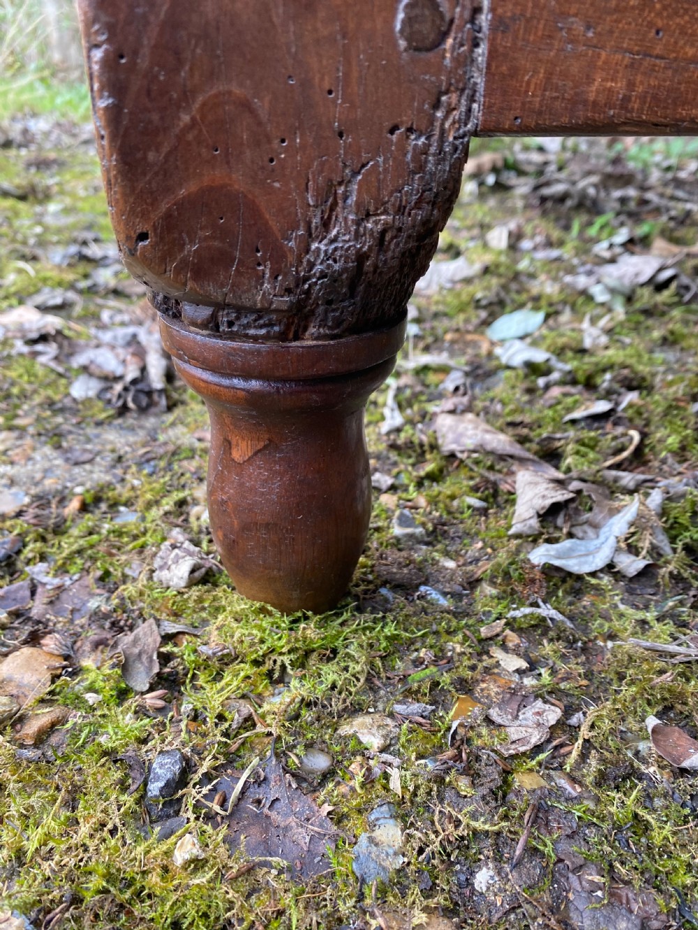 Antique Dining Table View XVI