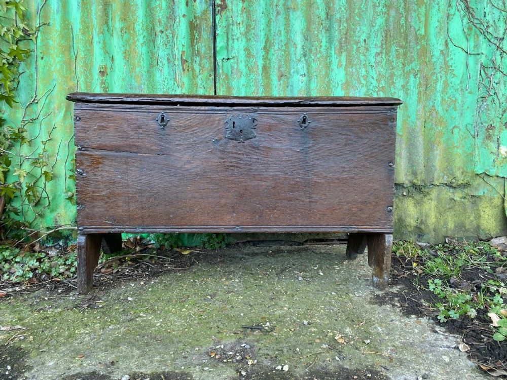 Early Oak Coffer  View II