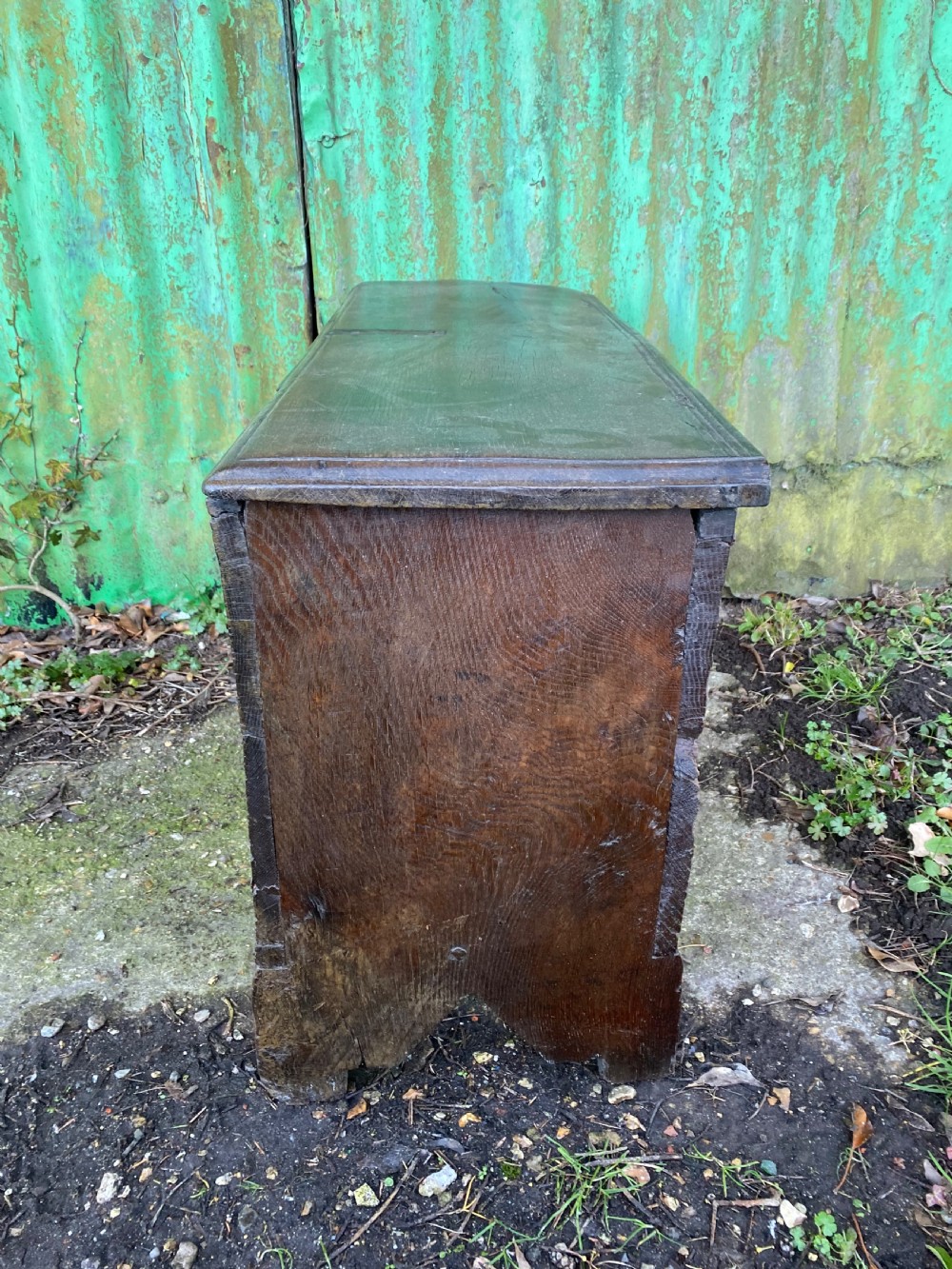 Early Oak Coffer  View V