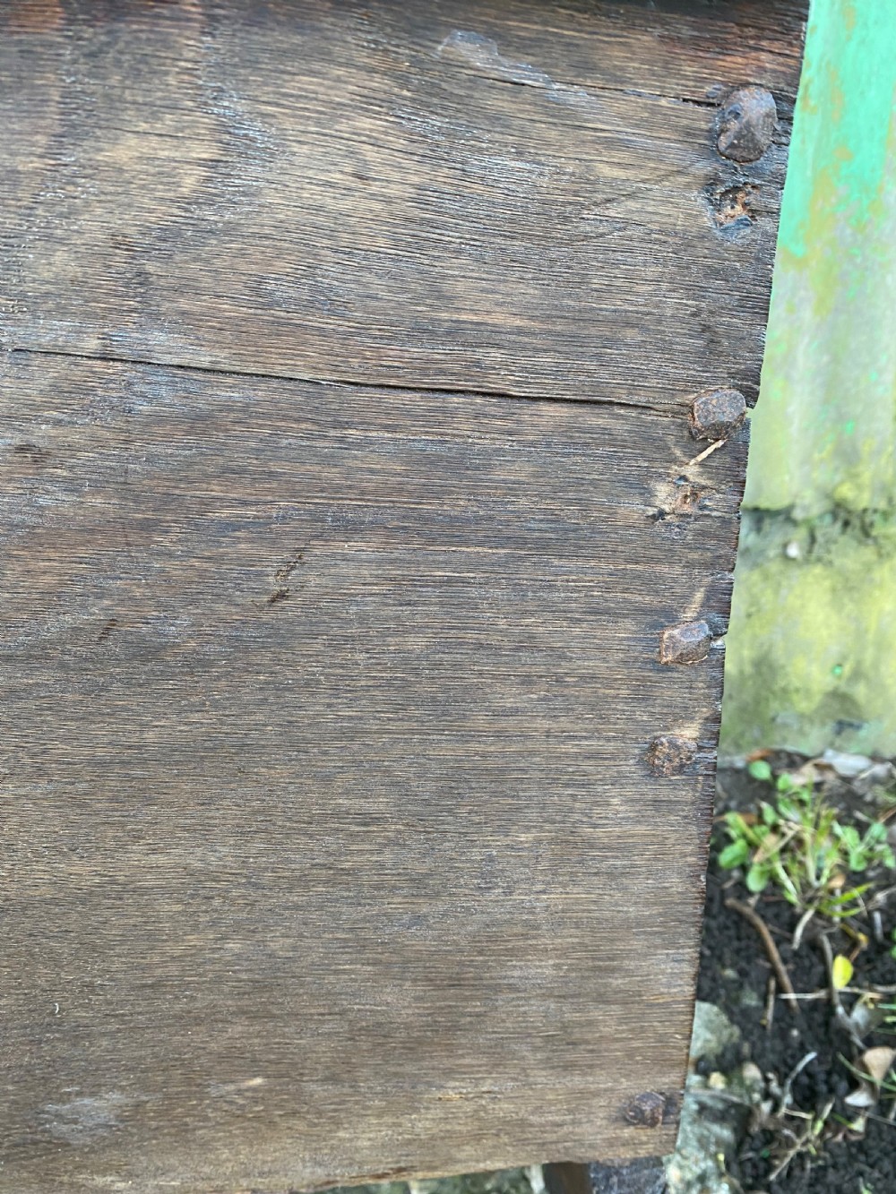 Early Oak Coffer  View IX