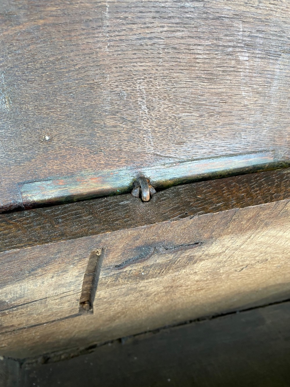 Early Oak Coffer  View XI