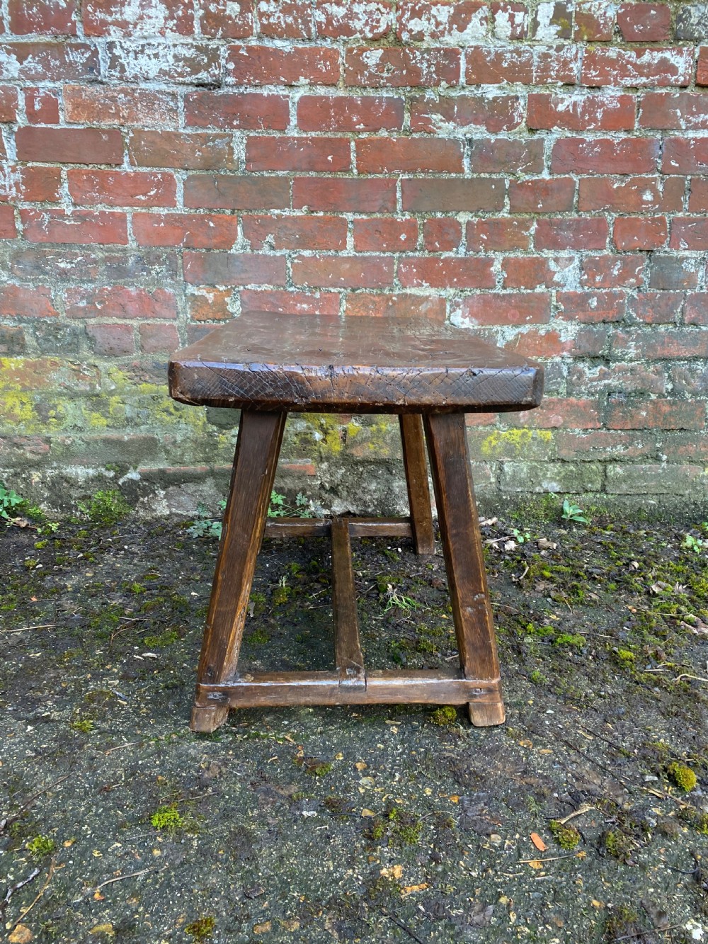 Antique Primitive Table View V