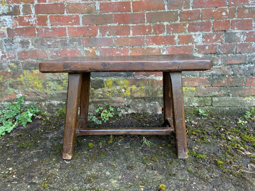 Antique Primitive Table View IX