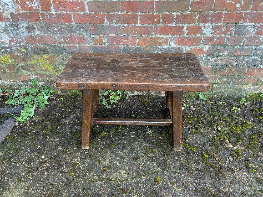 Antique Primitive Table View XIV
