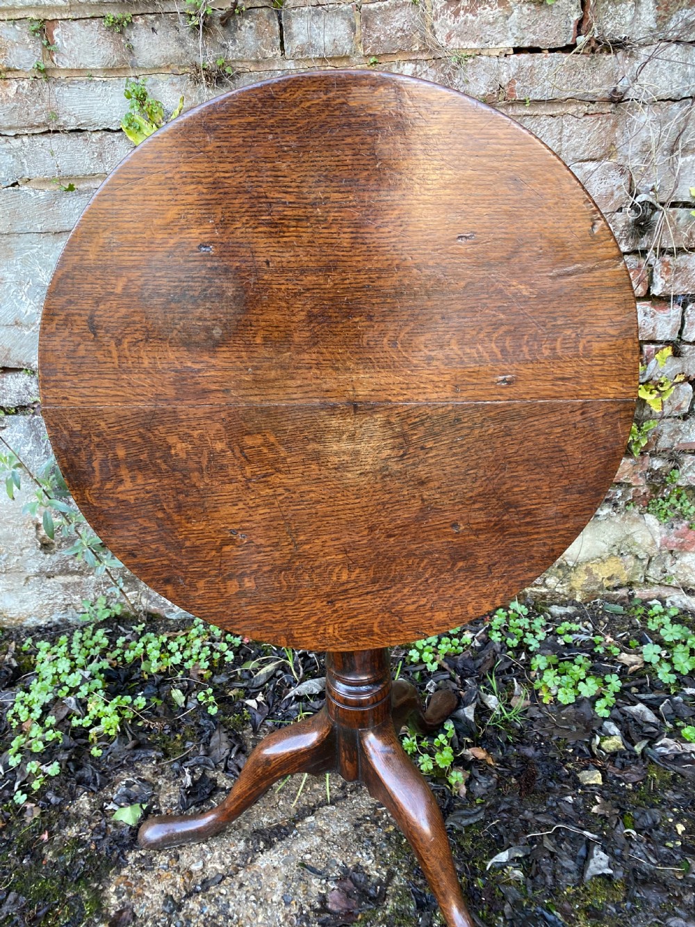 Georgian tilt top Table View XII