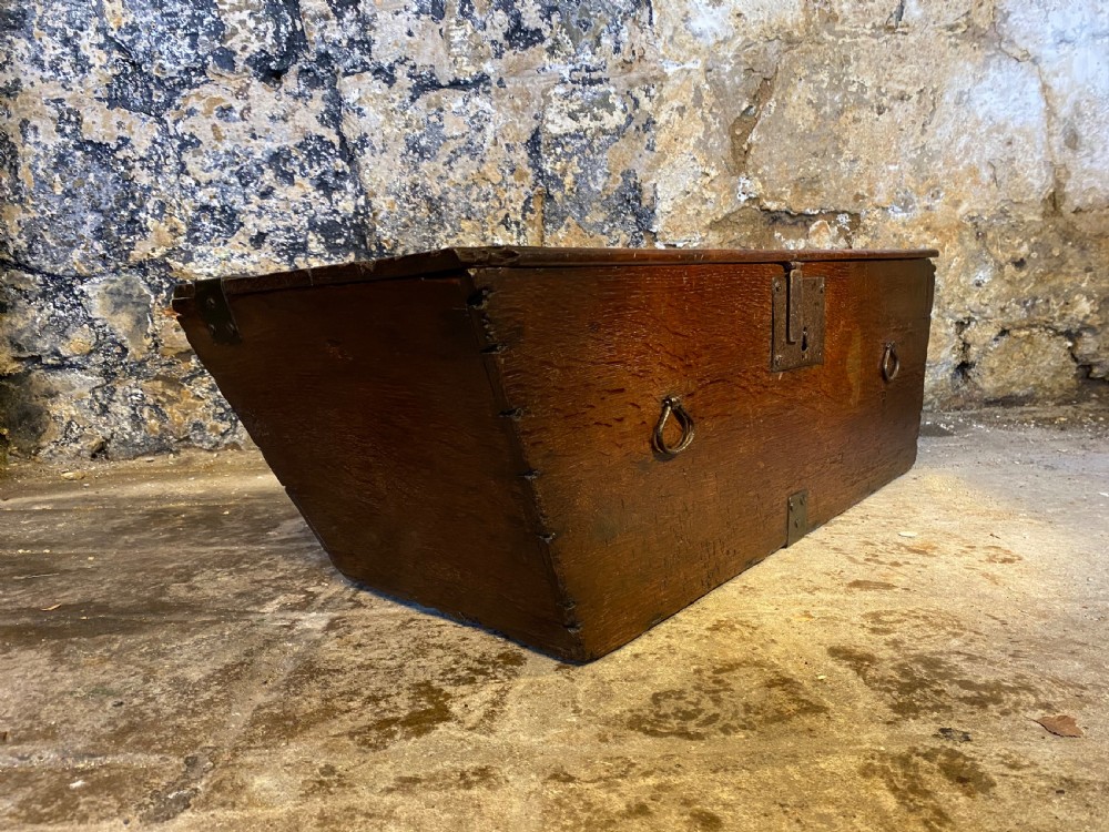 Oak Carriage Chest