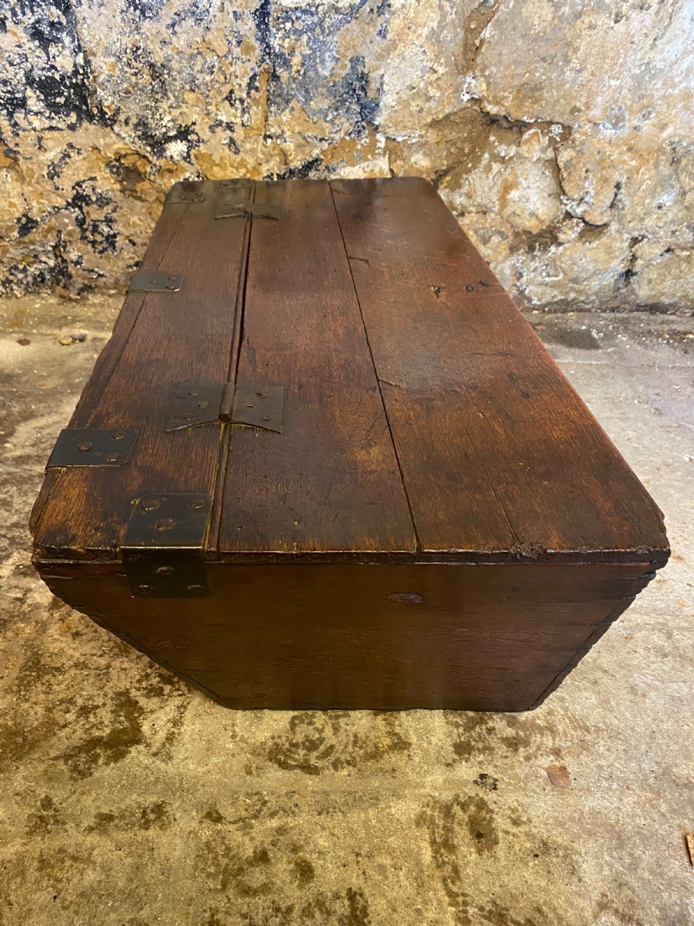 Oak Carriage Chest View VII