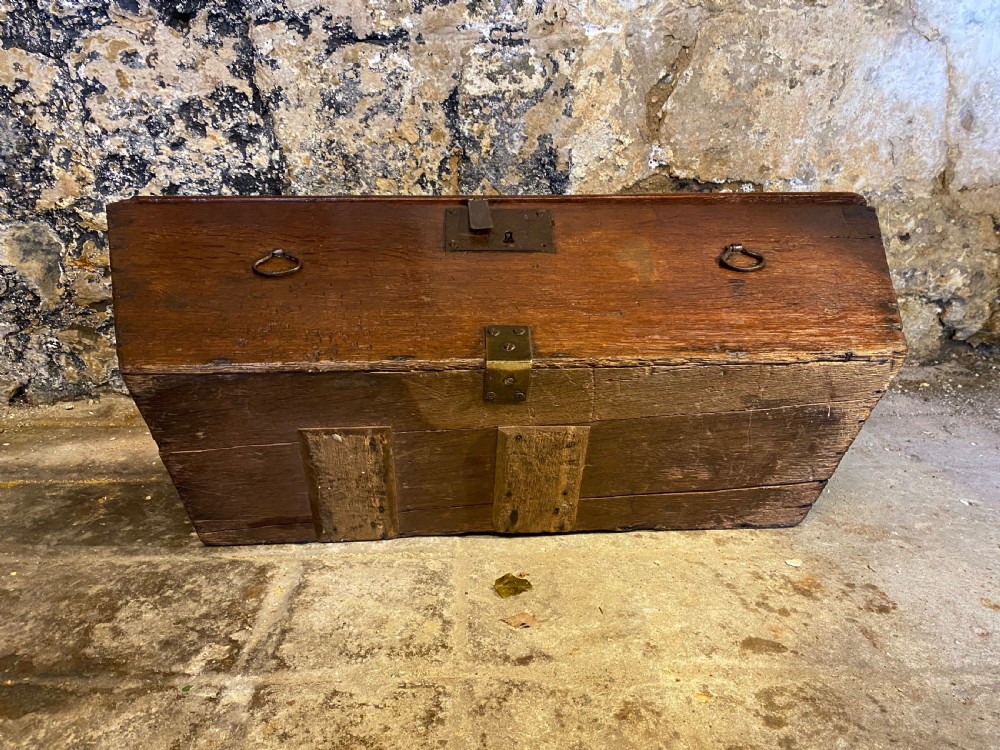 Oak Carriage Chest View XII
