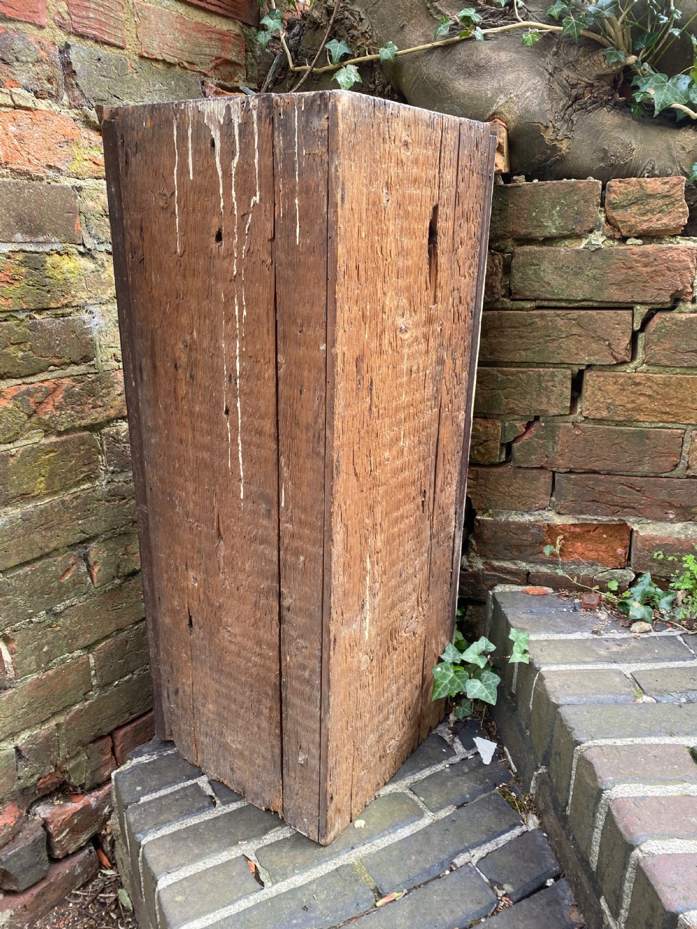 Antique Oak Corner Cupboard  View X