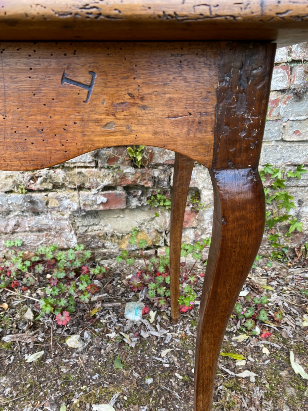 Antique Side Table View VII