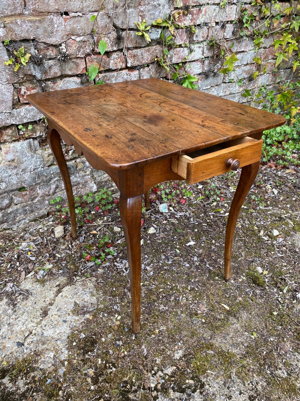 Antique Side Table View VIII