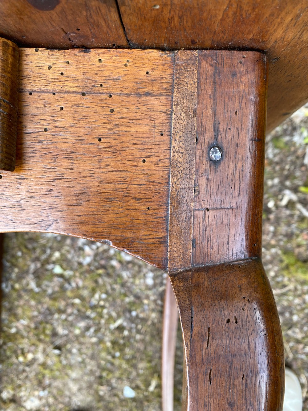 Antique Side Table View XII