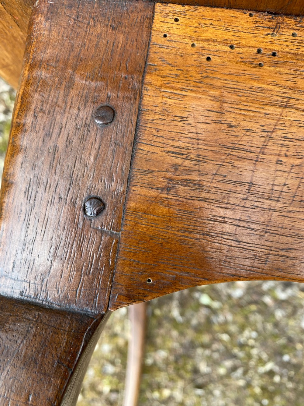 Antique Side Table View XIII