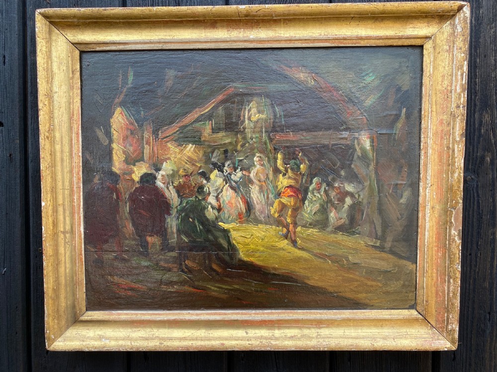 Antique Oil Painting 