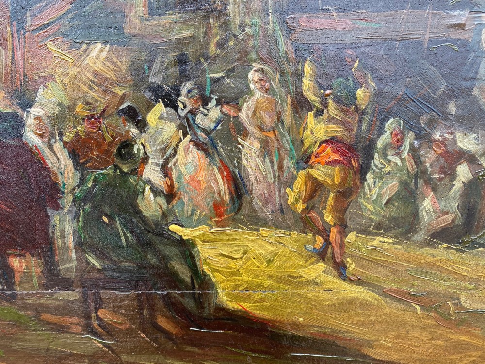 Antique Oil Painting  View III