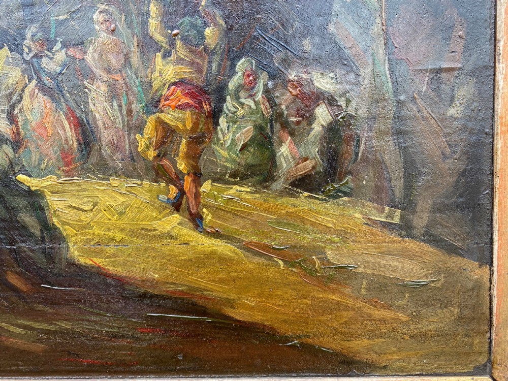 Antique Oil Painting  View IX