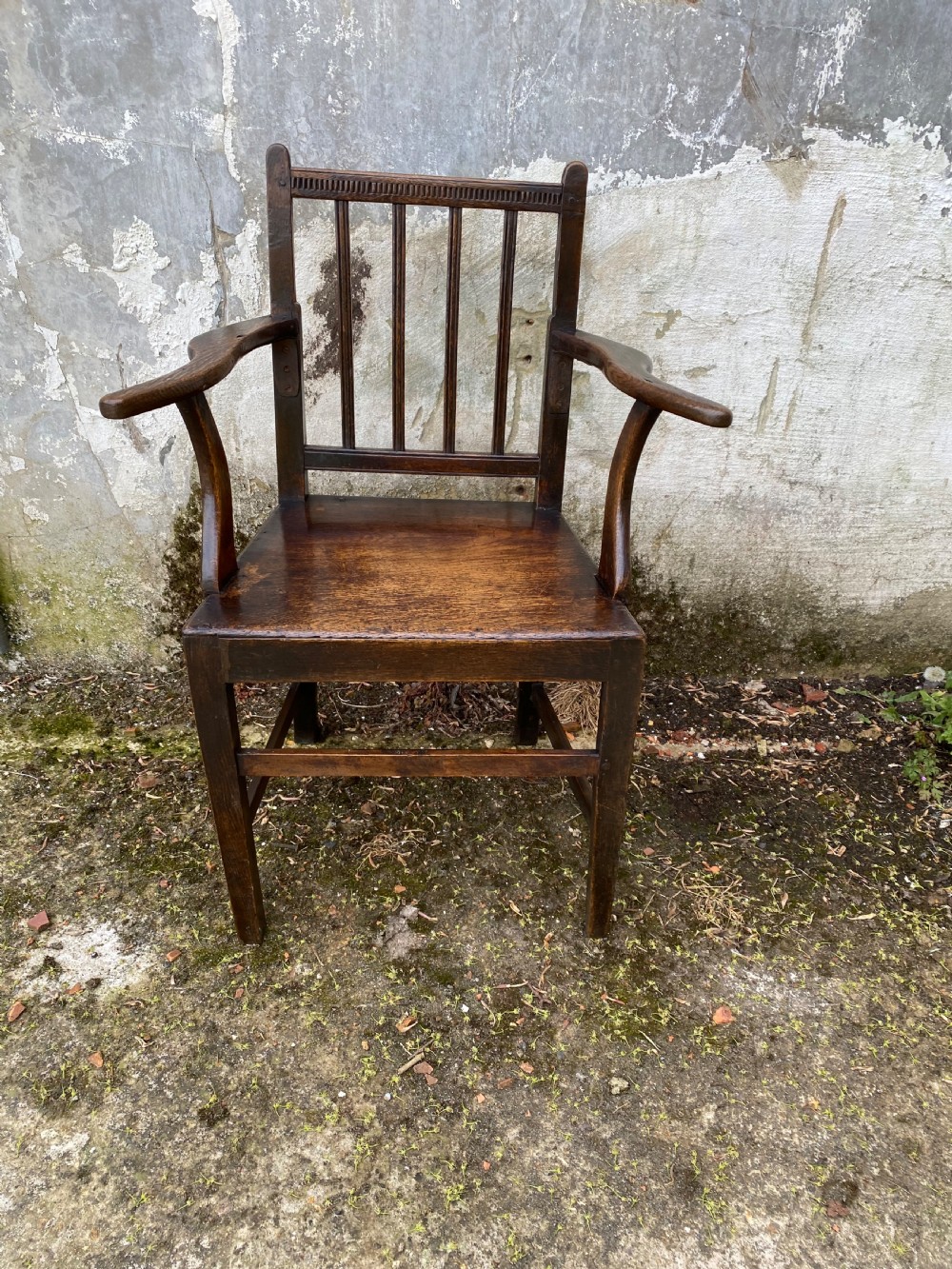 Early Oak Armchair  View V