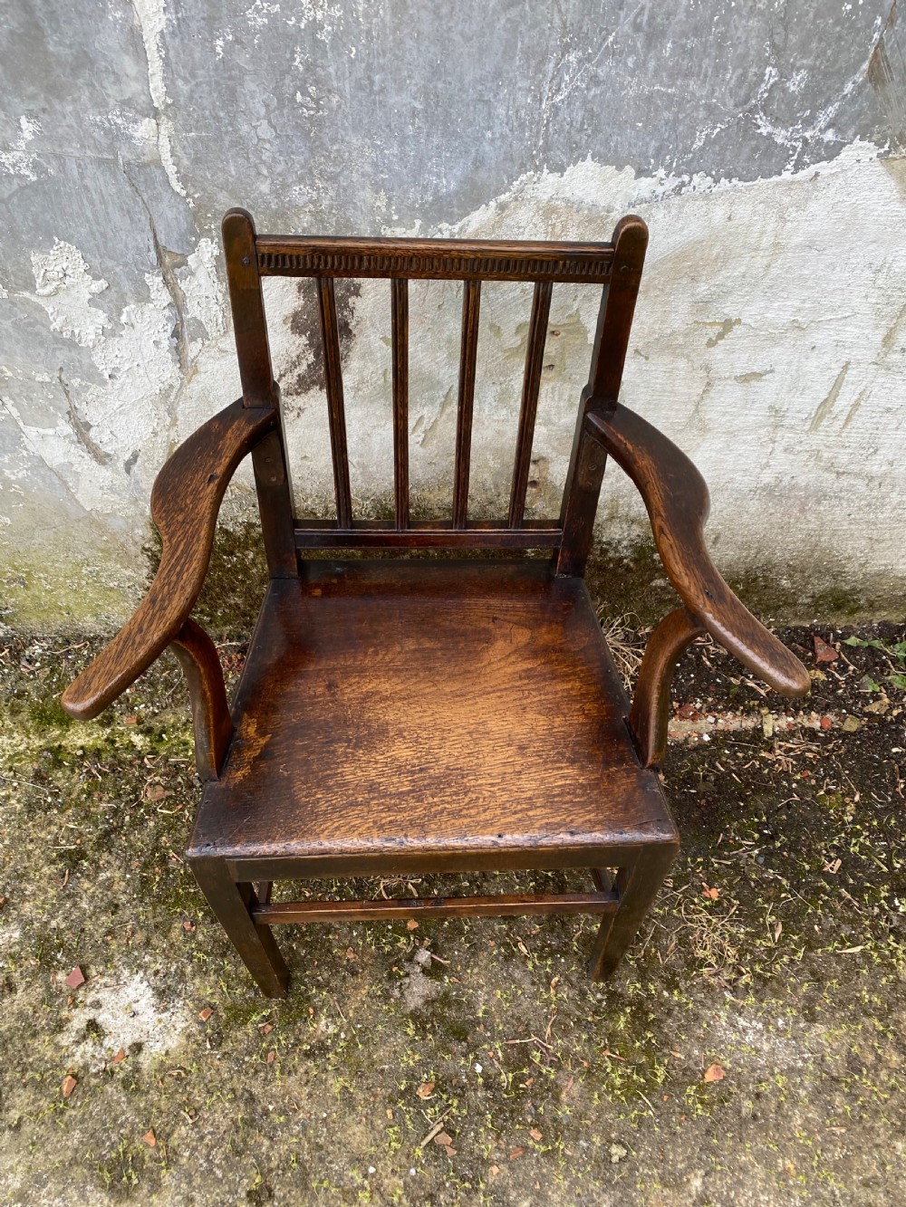 Early Oak Armchair  View VI