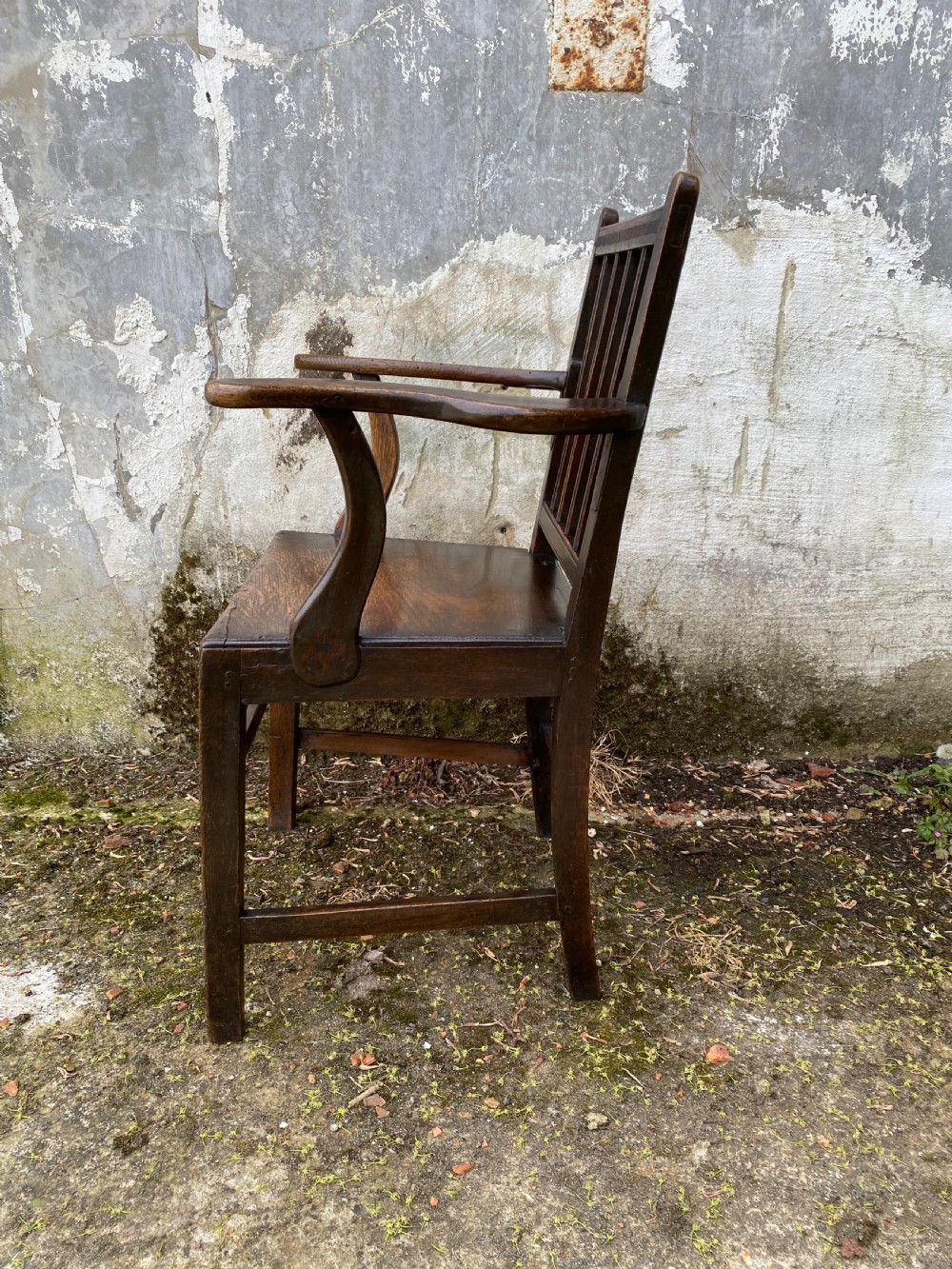 Early Oak Armchair  View XI