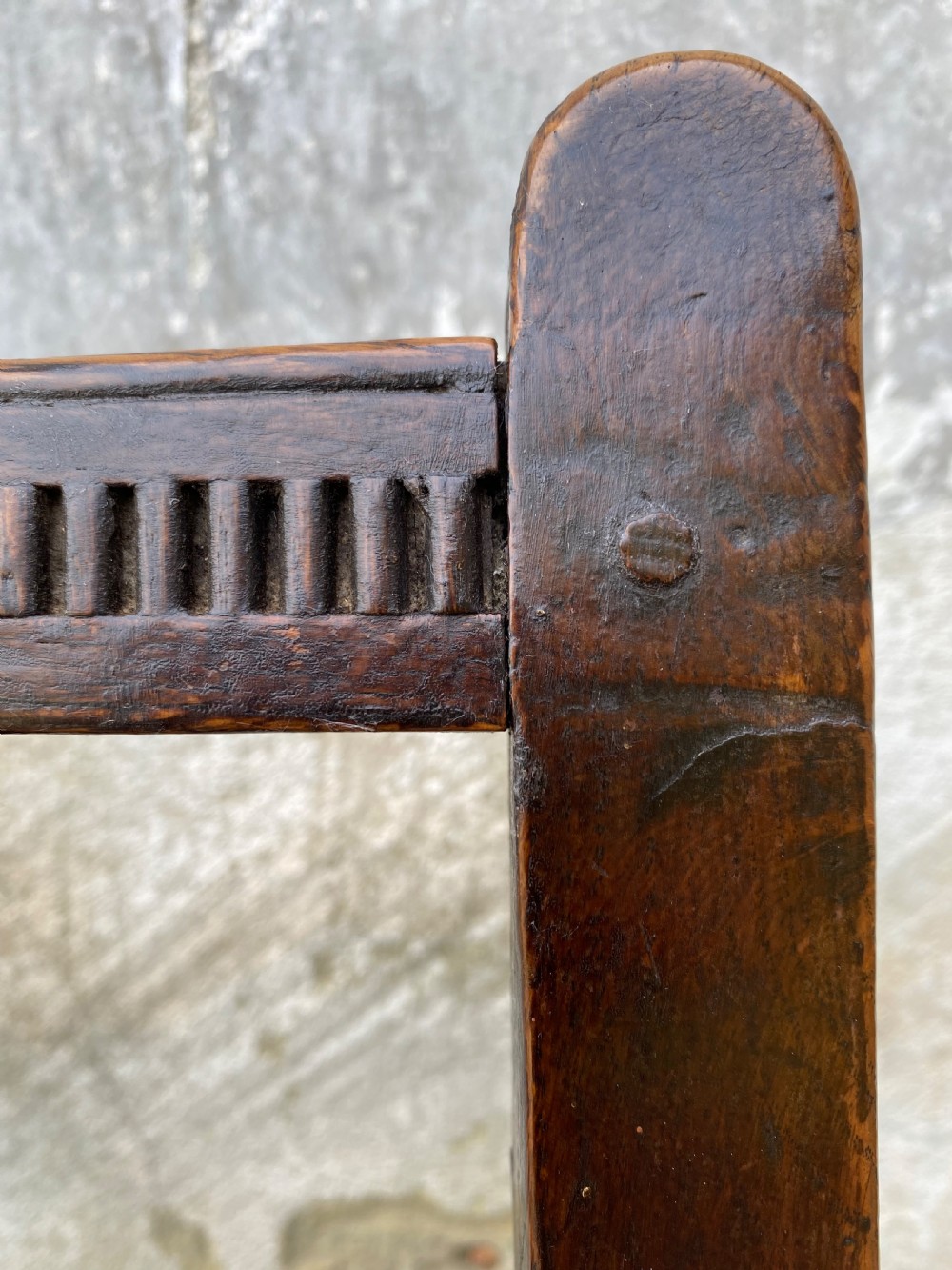 Early Oak Armchair  View XVII