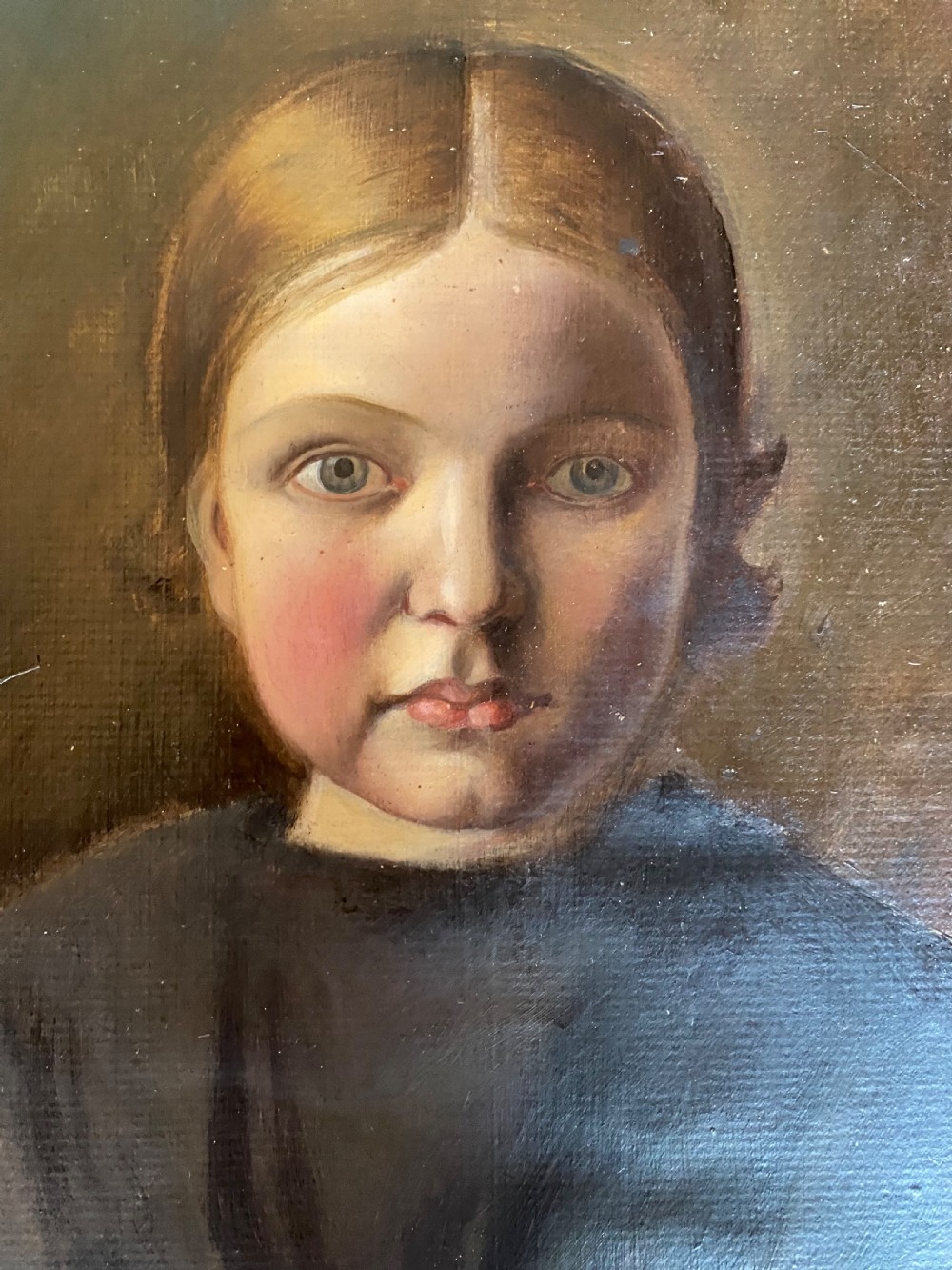 Antique Portrait Painting  View II