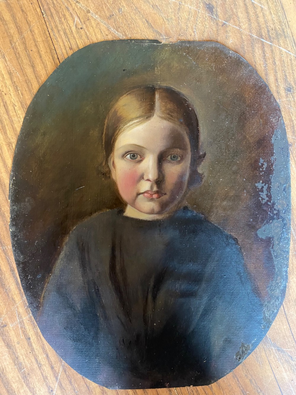 Antique Portrait Painting  View III