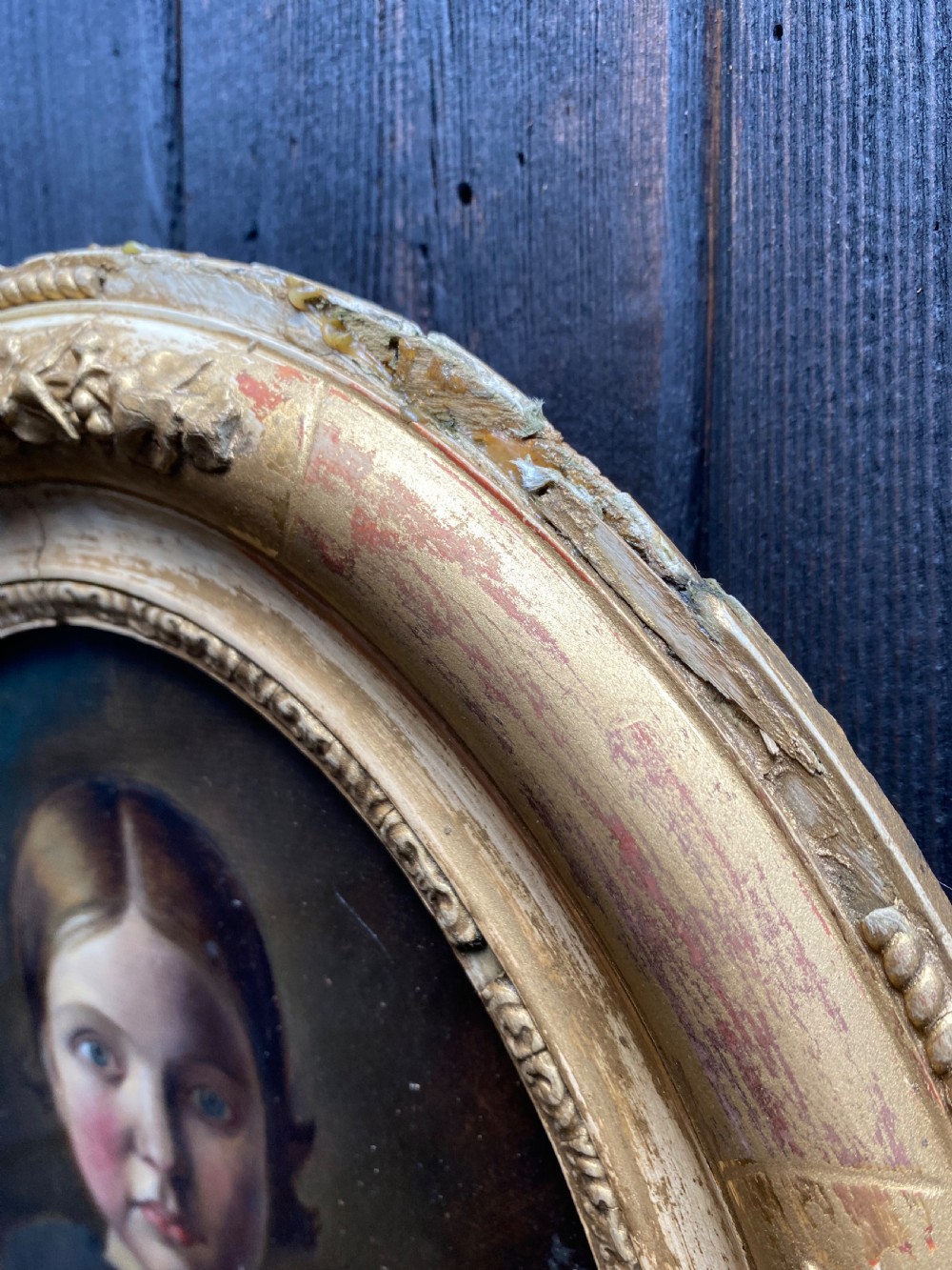 Antique Portrait Painting  View VIII