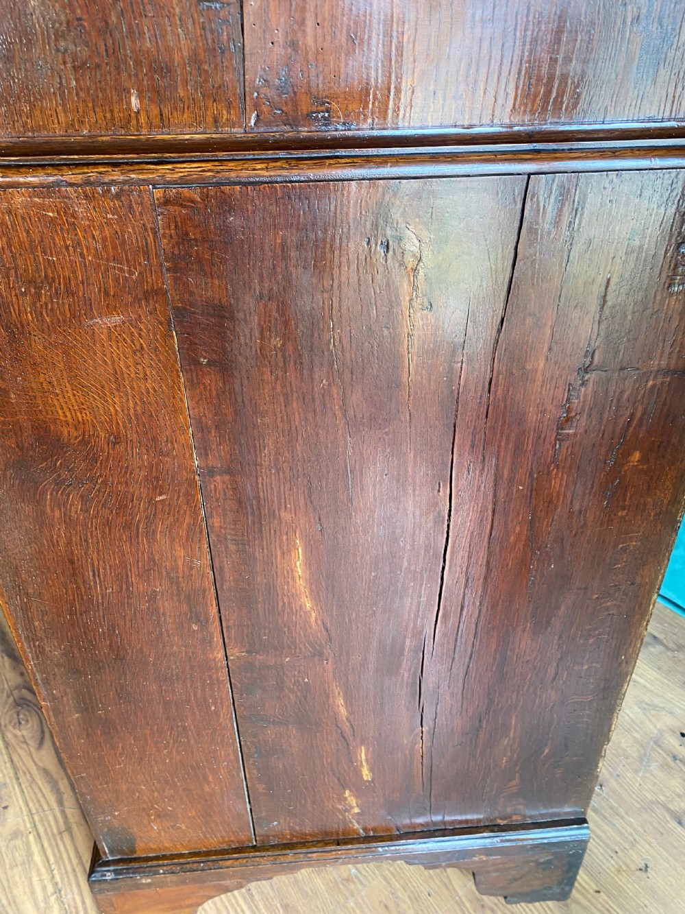 Georgian Oak Tallboy/Chest on Chest View XV