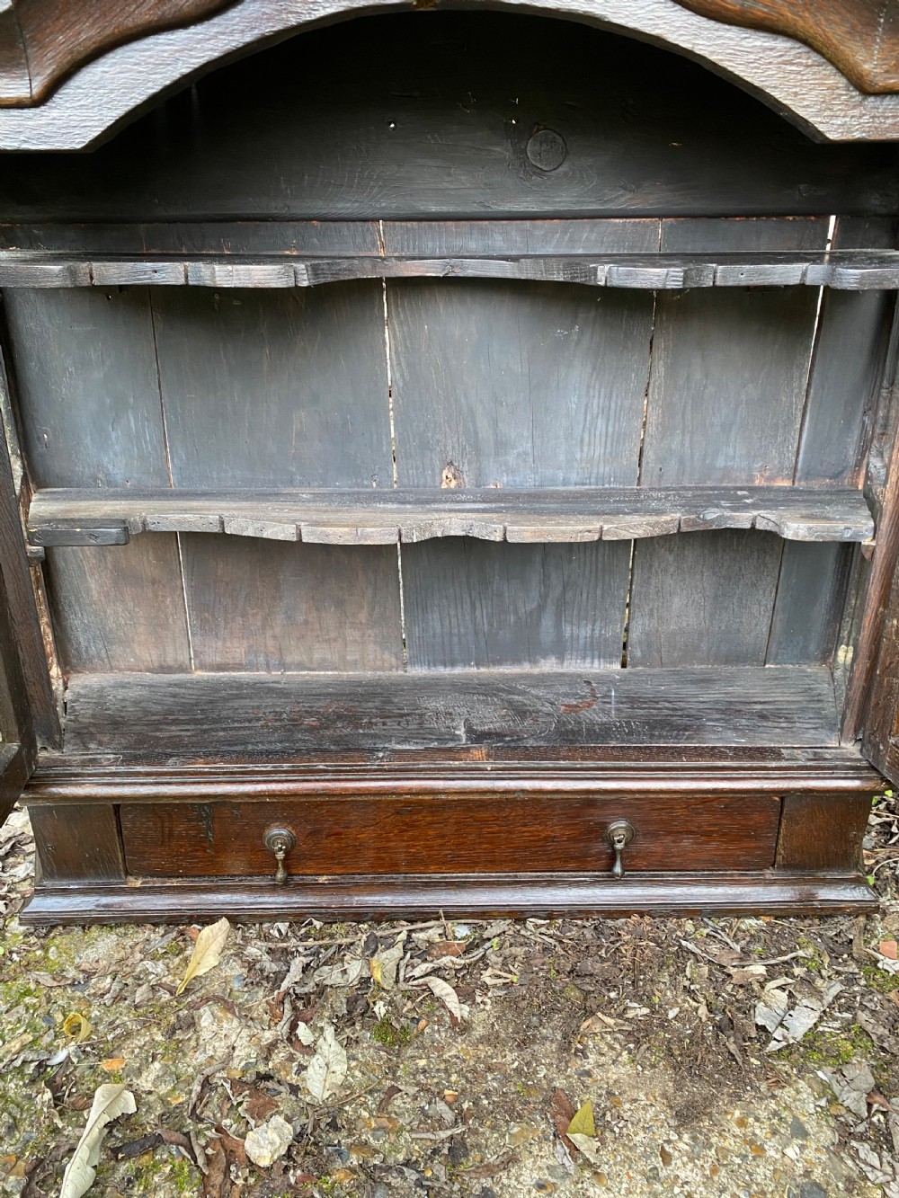18th Century Oak Wall Cupboard  View VI