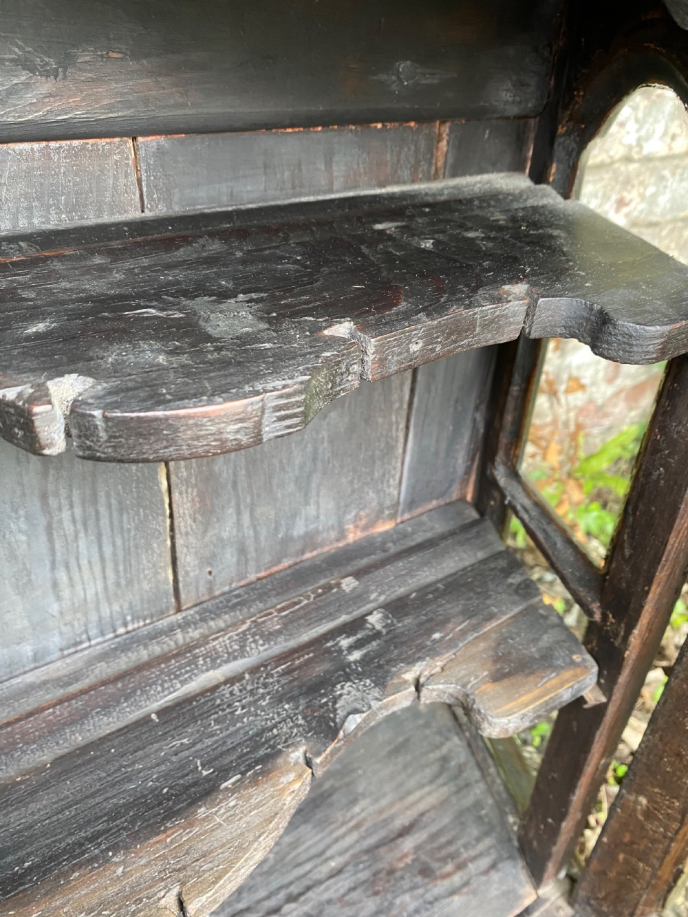 18th Century Oak Wall Cupboard  View VII