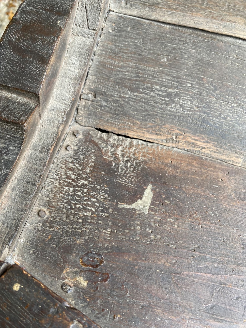 18th Century Oak Wall Cupboard  View VIII