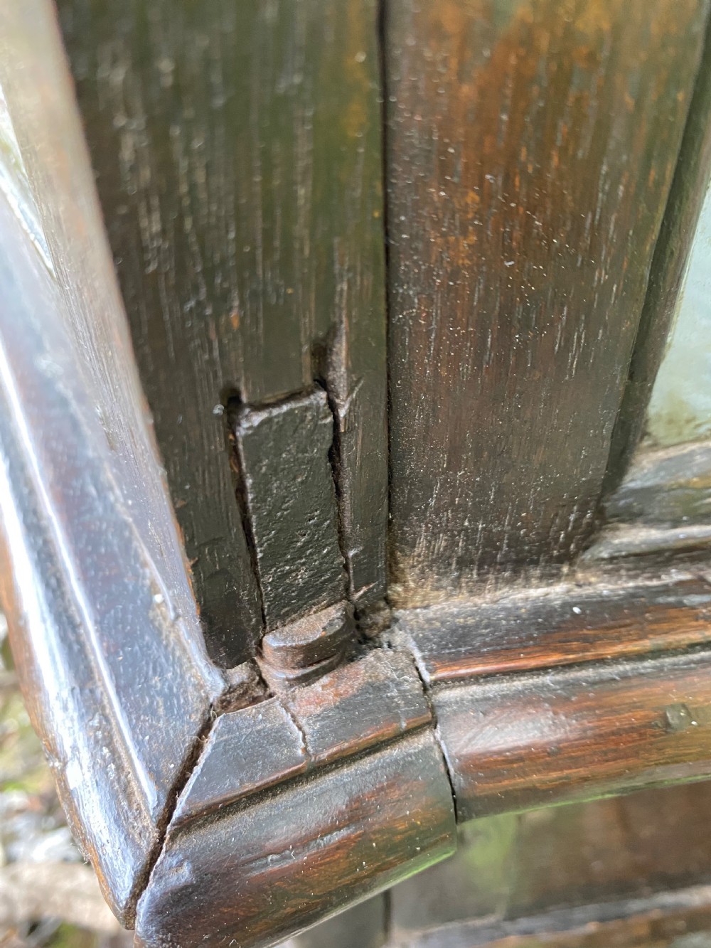 18th Century Oak Wall Cupboard  View X