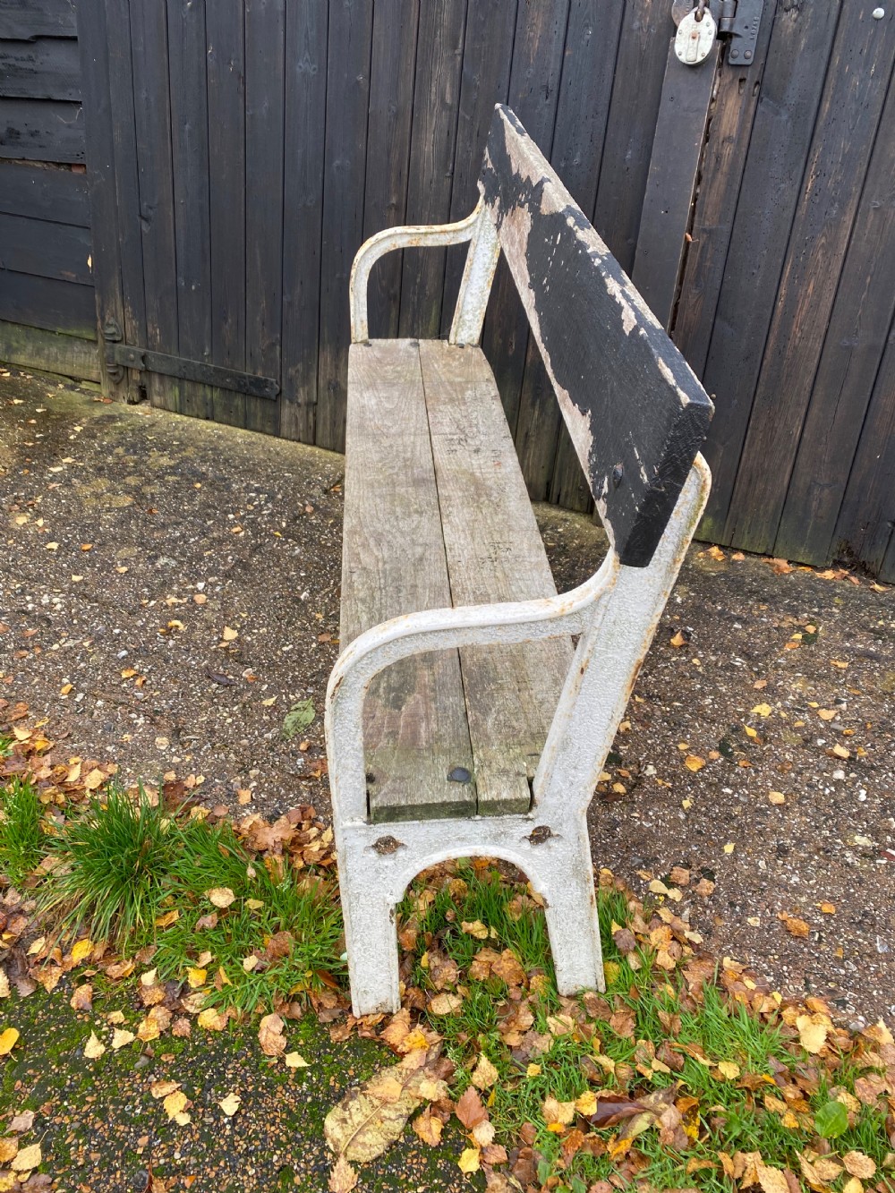 Antique Garden Bench View III