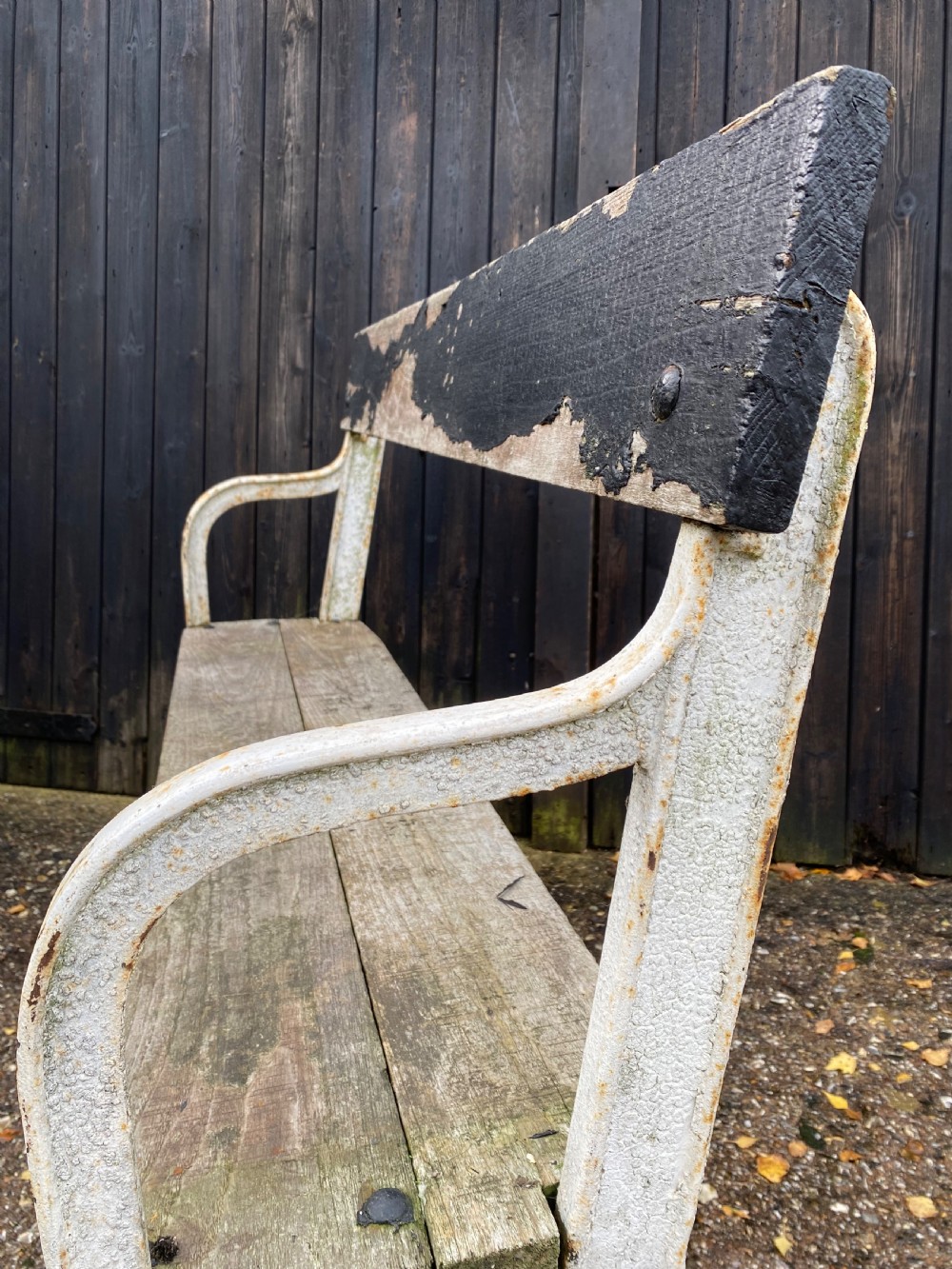 Antique Garden Bench View V