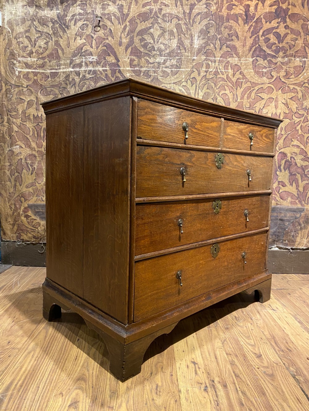 Antique Oak Chest of Drawers 