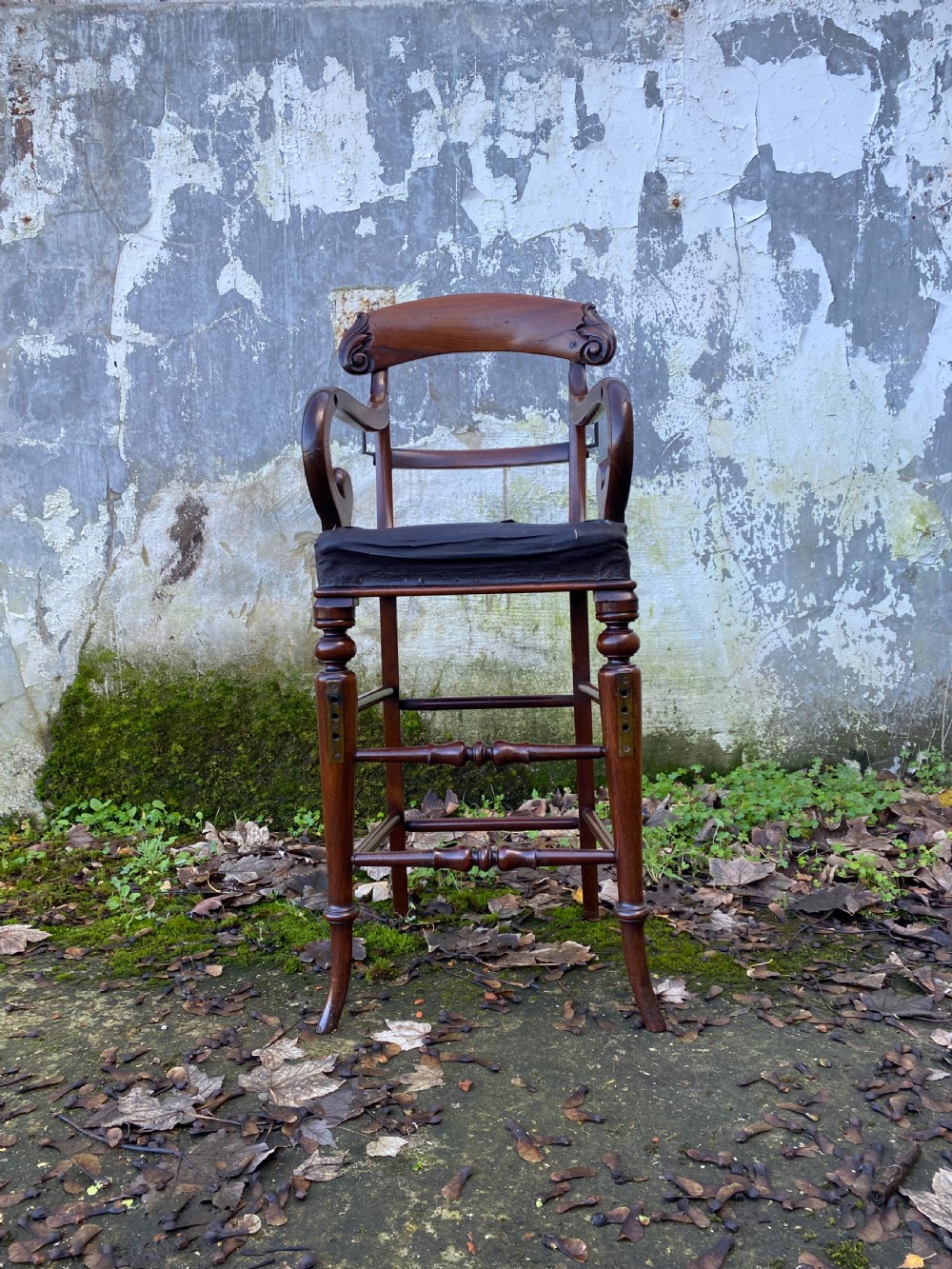 Antique High Chair View II