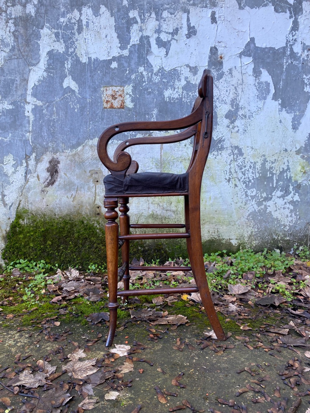 Antique High Chair View VI