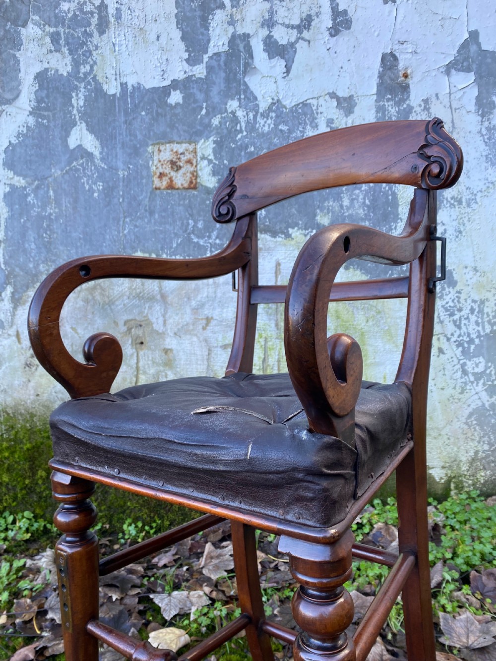 Antique High Chair View VIII