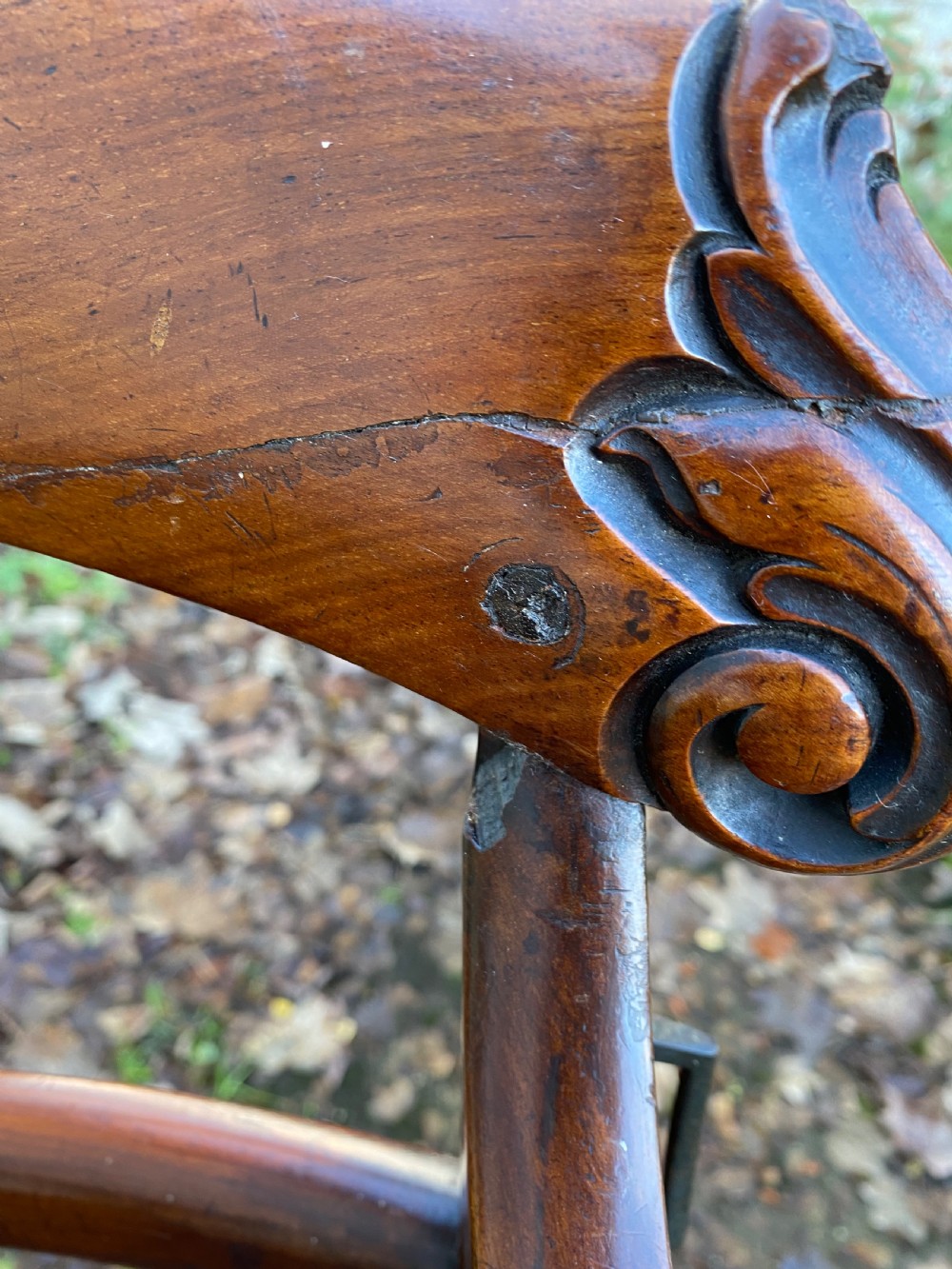 Antique High Chair View X