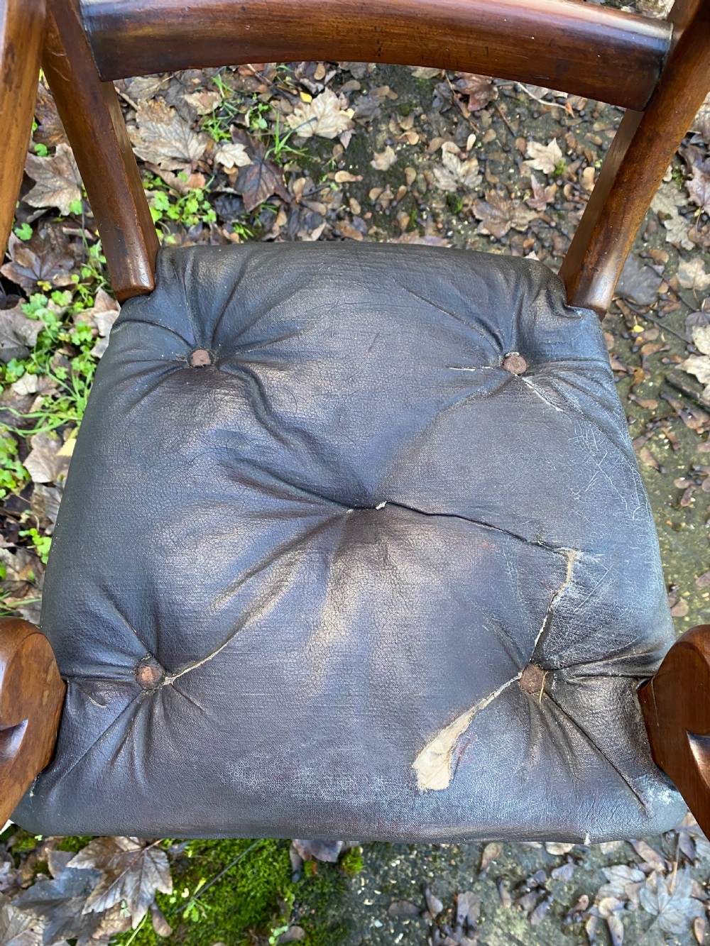 Antique High Chair View XI