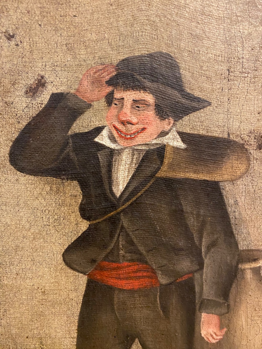 Antique Naive Painting  View VIII