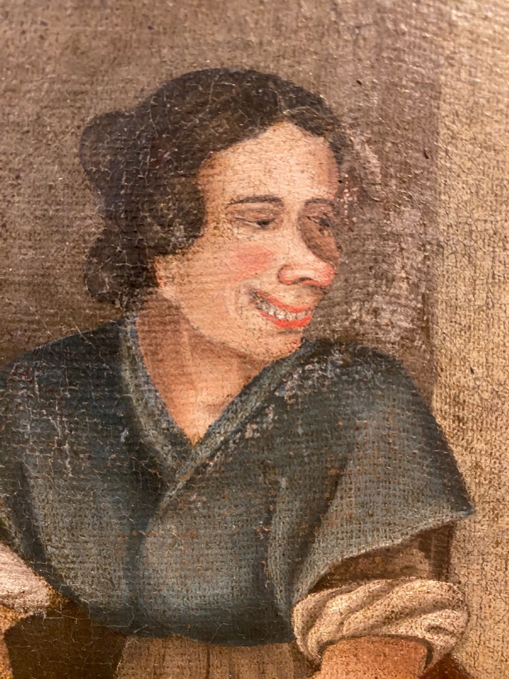 Antique Naive Painting  View IX