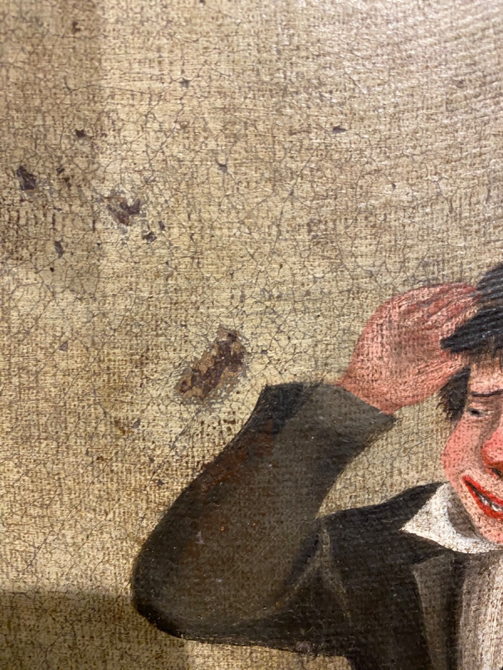 Antique Naive Painting  View XVII